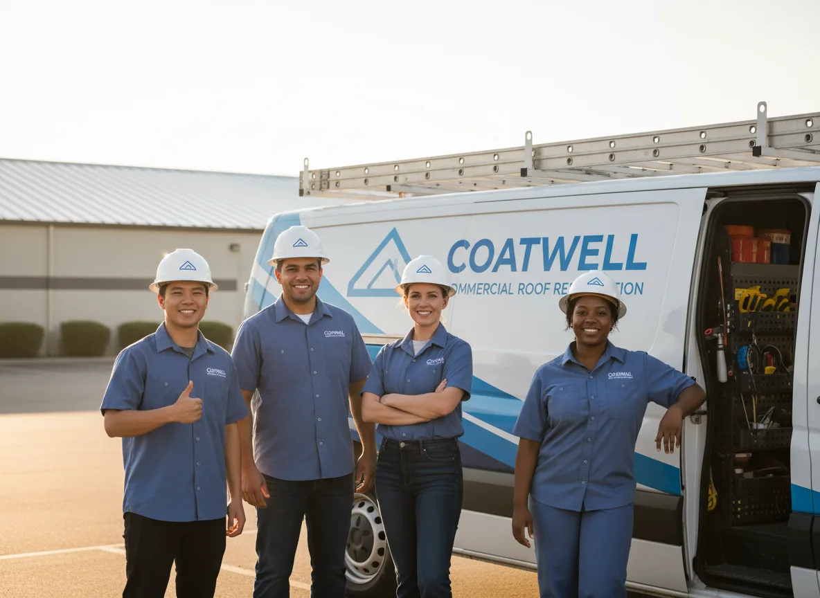 Commercial roof coating company in Baldwin City, KS